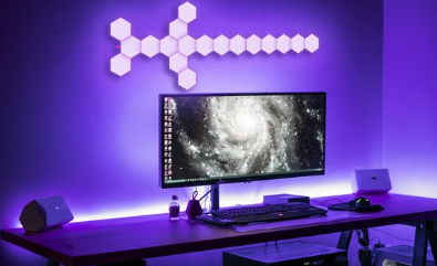 MODULAR HEXAGONAL LED LIGHT PANELS