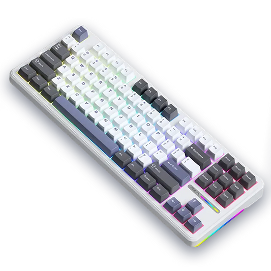 STARK TREK MECHANICAL KEYBOARD - GREY WOOD SWITCH